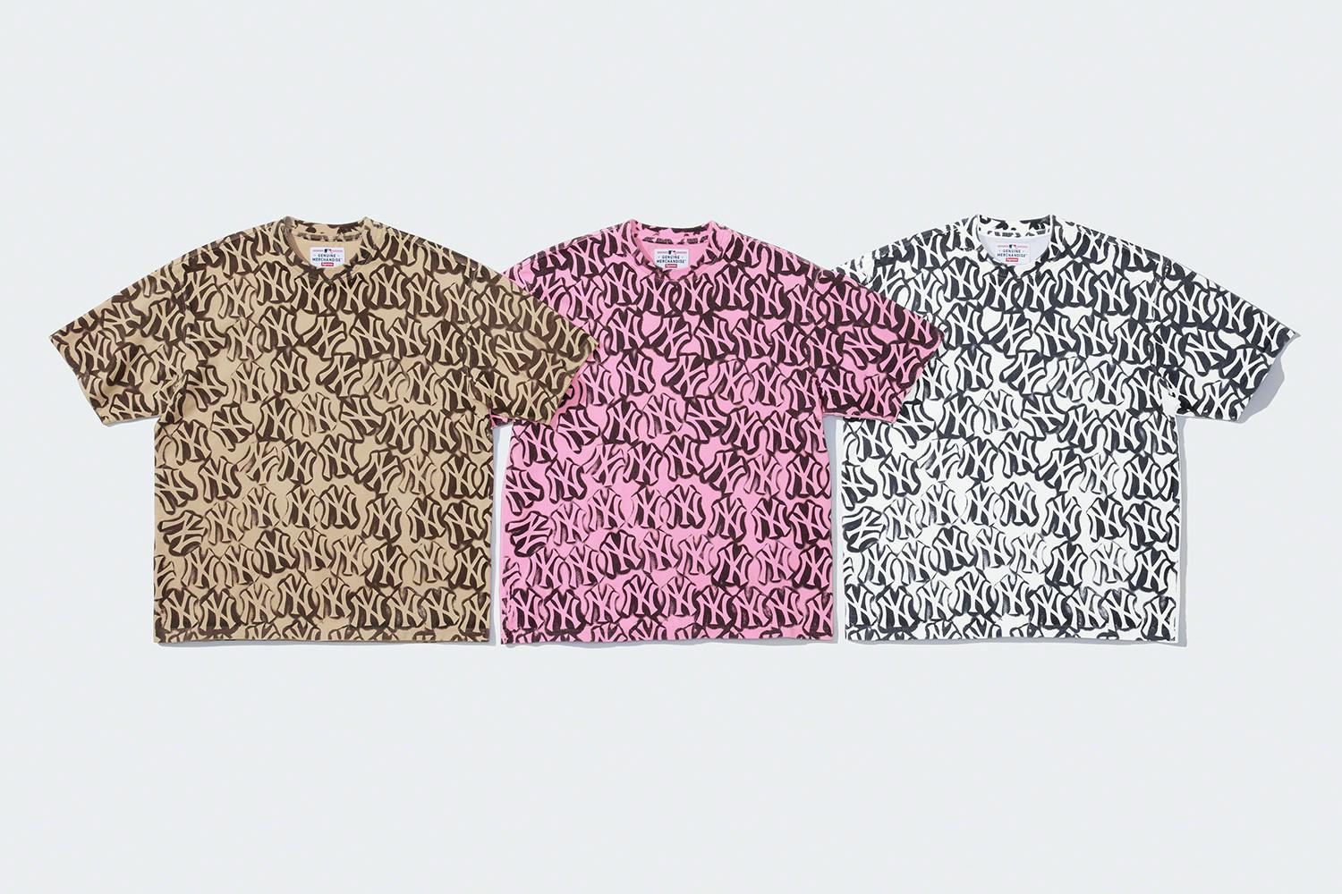 supreme yankee shirt